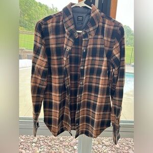 NEW PrAna golden canyon flannel